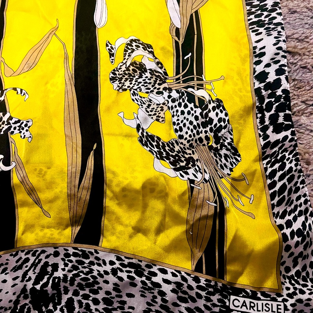 Carlisle silk scarf